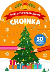 Choinka Świąteczne kolorowanki