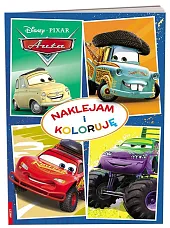 Disney Auta Naklejam i koloruję