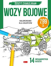 Kolorowanki dla chłopców Wozy bojowe