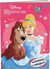 Disney Księżniczka Kolorowanka z naklejkami