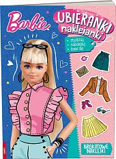Barbie Ubieranki naklejanki