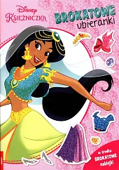 Disney Księżniczki Brokatowe ubieranki