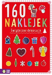 160 naklejek Świąteczne dekoracjeMagdalena Bacińska