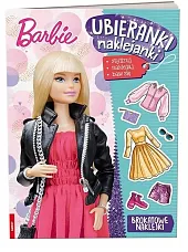 Barbie Ubieranki naklejanki