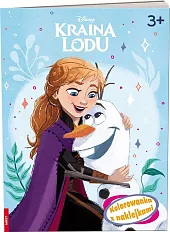 Kraina Lodu Kolorowanka z naklejkami