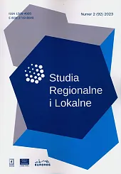 Studia Regionalne i Lokalne 2 (,
