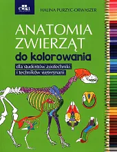 Anatomia zwierząt do kolorowaniaHalina Purzyc-Orwaszer