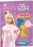 Barbie Moja szafa Zmazywanki z naklejkami