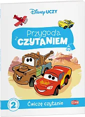 Disney uczy Auta Przygoda z czytaniem Ćwiczę czytanie