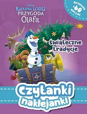 Czytanki naklejanki Świąteczne tradycje Disney Kraina,