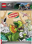 Lego Jurassic World Kolorowanka z naklejkami