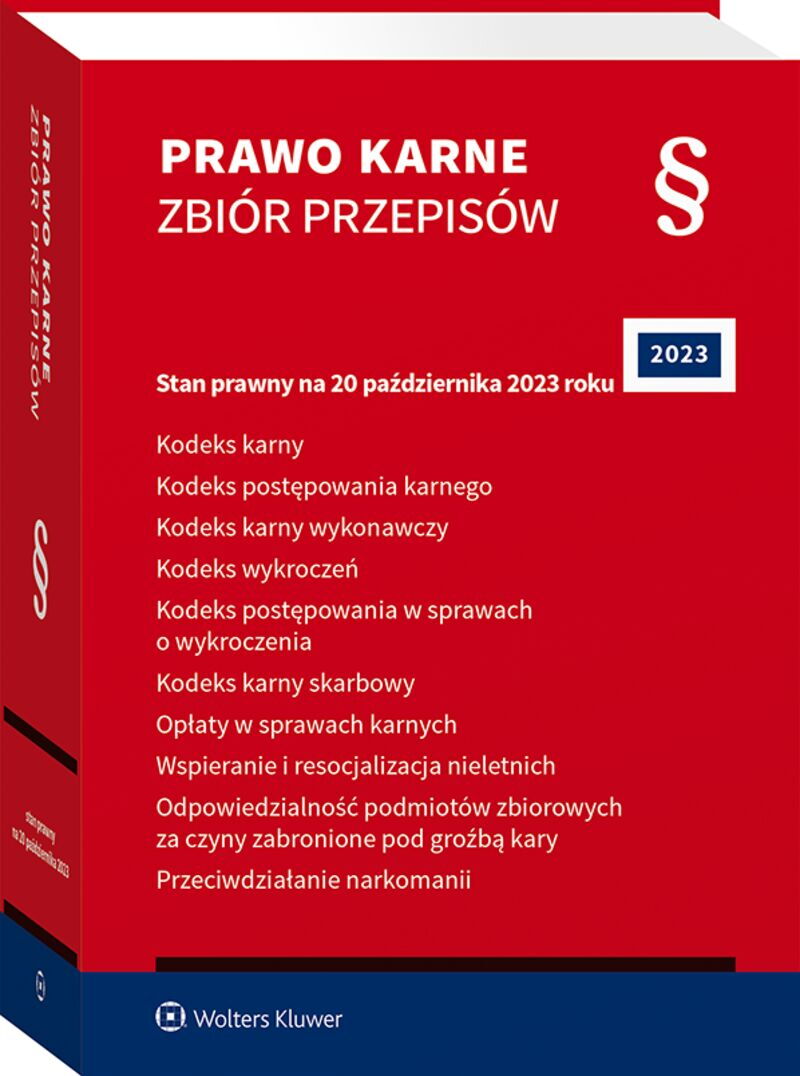 Kodeks Karny Kodeks Postępowania Karnego Kodeks Karny Wykonawczy Kodeks Wykroczeń Kodeks 0705