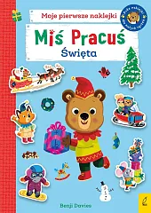 Miś Pracuś Święta Książka z naklejkami