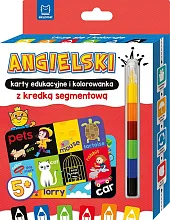Angielski karty edukacyjne i kolorowanka z,Agnieszka Bator