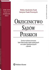 Orzecznictwo Sądów Polskich 