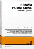 Prawo podatkowe z kazusami i pytaniami Prawo podatkowe z kazusami i pytaniami