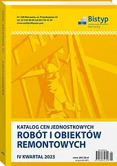 Katalog cen jednostkowych robót i obiektów,  Katalog cen jednostkowych robót i obiektów,