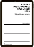 Kodeks postępowania cywilnego 2023. Najważniejsze zmiany Kodeks postępowania cywilnego 2023. Najważniejsze zmiany