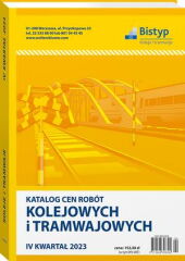 Katalog cen robót KOLEJOWYCH i TRAMWAJOWYCH - IV kwartał 2023 r.