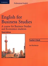 English for Business Studies Teacher's BookIan MacKenzie