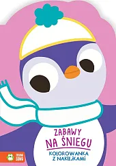 Zimowe kolorowanie Zabawy na śnieguEwelina Protasewicz
