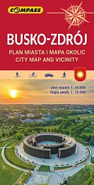 Busko-Zdrój. Plan miasta i Mapa okolic Busko-Zdrój. Plan miasta i Mapa okolic