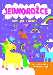 Rozwiązuj i koloruj Jednorożce