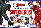 Rozwiąż i zmaż! Superherosi. Marvel Avengers