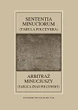 Fontes Historiae Antiquae LIII Sententia Minuciorum czyli Tabula Polcevera