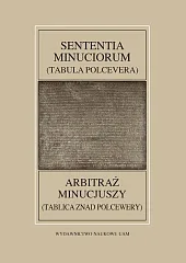 Fontes Historiae Antiquae LIII Sententia Minuciorum,Leszek Mrozewicz Fontes Historiae Antiquae LIII Sententia Minuciorum,Leszek Mrozewicz