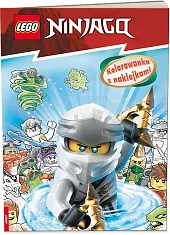 Lego Ninjago Kolorowanka z naklejkami