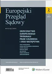 Europejski Przegląd Sądowy  Europejski Przegląd Sądowy
