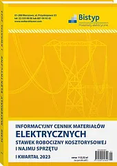 Informacyjny cennik MATERIAŁÓW ELEKTRYCZNYCH, stawek robocizny,  Informacyjny cennik MATERIAŁÓW ELEKTRYCZNYCH, stawek robocizny,
