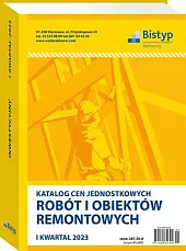 Katalog cen jednostkowych robót i obiektów,  Katalog cen jednostkowych robót i obiektów,
