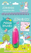Fantastyczne jednorożce Magia koloru Kolorowanki wodne i magiczny pisak