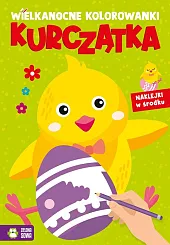 Wielkanocne kolorowanki Kurczątka