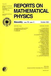 Reports On Mathematical Physics 90/2 Eksport Reports On Mathematical Physics 90/2 Eksport