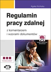 Regulamin pracy zdalnej z komentarzem i,Agata Kicińska Regulamin pracy zdalnej z komentarzem i,Agata Kicińska