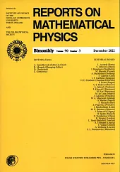 Reports on Mathematical Physics 90/3