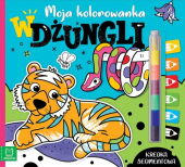 Moja kolorowanka W dżungli Kredka segmentowa Moja kolorowanka W dżungli Kredka segmentowa