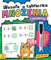 Wesoła tabliczka mnożenia z pisakiem Piszę,Agnieszka Bator