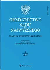 Orzecznictwo Sądu Najwyższego. Izba Pracy i,  Orzecznictwo Sądu Najwyższego. Izba Pracy i,