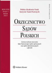 Orzecznictwo Sądów Polskich