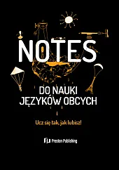 Notes do nauki języków obcych (czarna, Notes do nauki języków obcych (czarna,