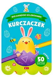 Wielkanocne kolorowanki Kurczaczek
