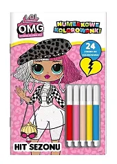 L.O.L Surprise! OMG Numerkowe kolorowanki Hit,