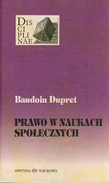 Prawo w naukach społecznychBaudoin Dupret