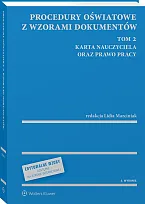 Procedury oświatowe z wzorami dokumentów. Tom, Lidia Marciniak