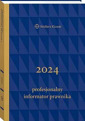 Profesjonalny Informator Prawnika 2024, granatowy (format B5)