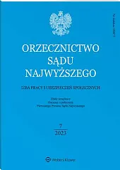 Orzecznictwo Sądu Najwyższego. Izba Pracy i,  Orzecznictwo Sądu Najwyższego. Izba Pracy i,